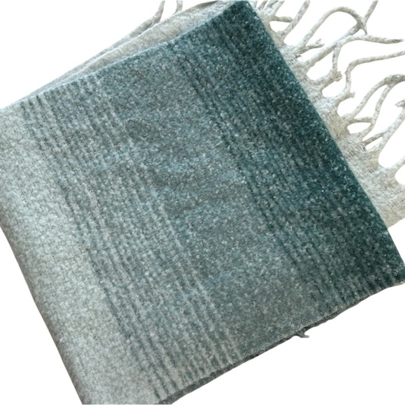 Mer Sea Wrap Shawl Scarf in Ombré Teal - Picture 3 of 3